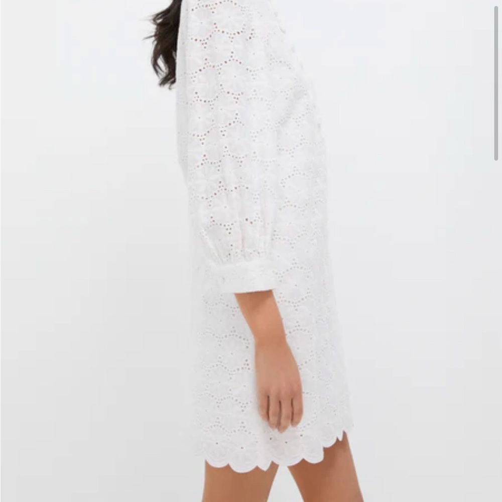 Tuckernuck Pomander Place Samantha Elegant White Eyelet Dress NWT size 18/XXXL - Picture 3 of 6